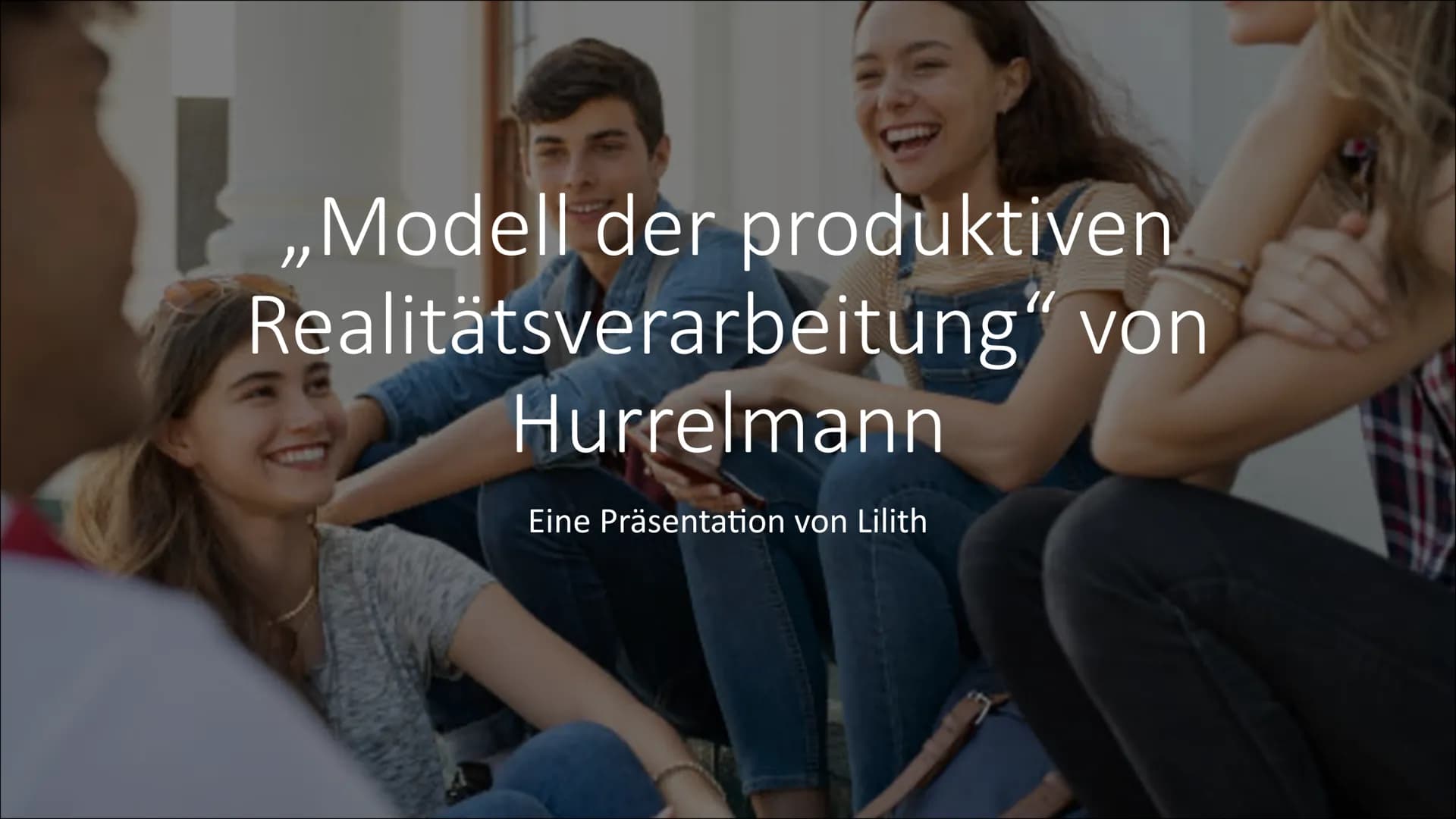 ,,Modell der produktiven
Realitätsverarbeitung" von
Hurrelmann
Eine Präsentation von Lilith Inhaltsverzeichnis
1.
Klaus Hurrelmann
2.
Jugend