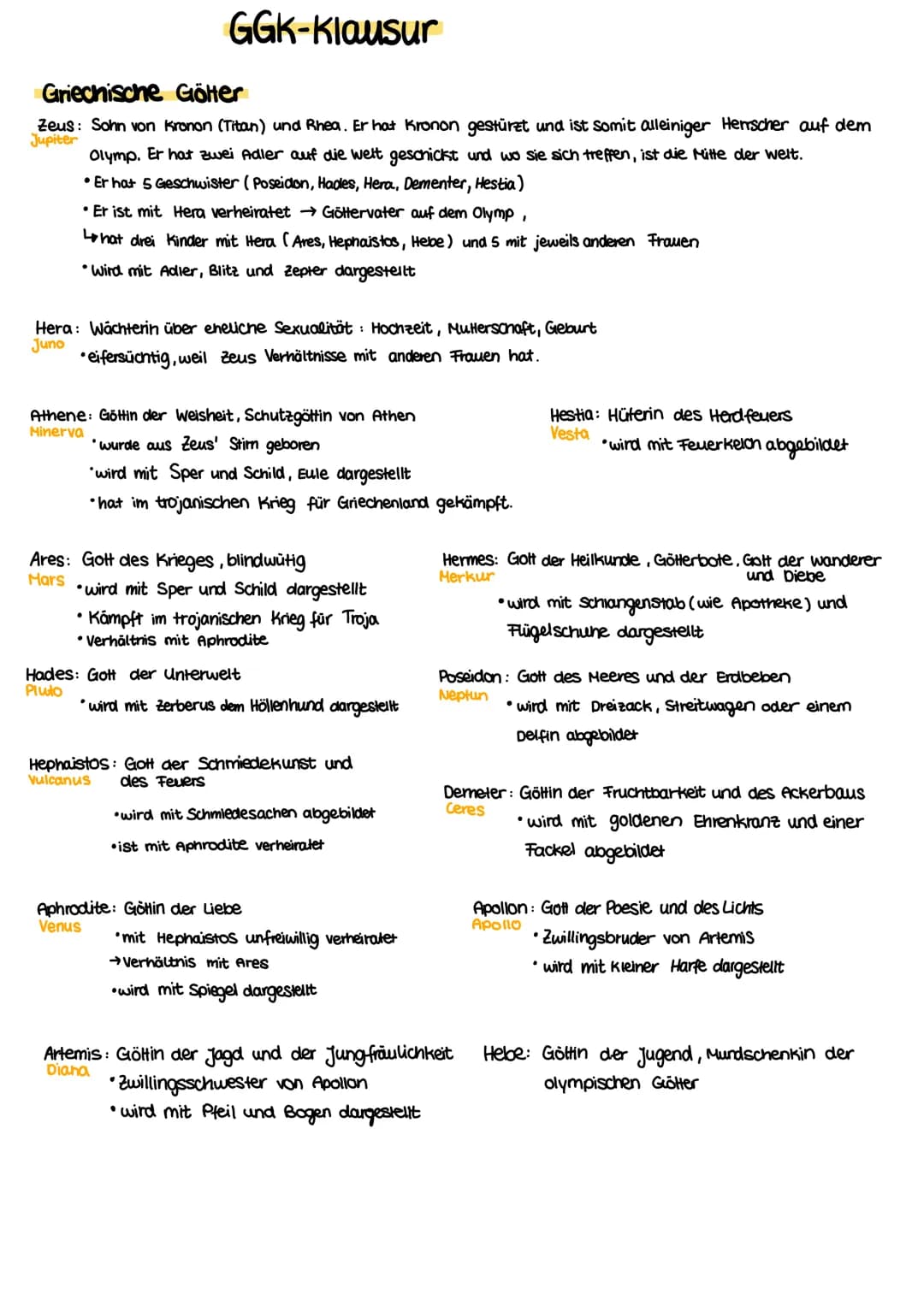 griechische Mythologie und Demokratien