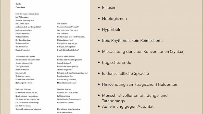 STURM UND DRANG
ES SCHLUG MEIN HERZ, GESCHWIND, ZU
PFERDE!
ES WAR GETAN FAST EH GEDACHT.
DER ABEND WIEGTE SCHON DIE ERDE,
UND AN DEN BERGEN 