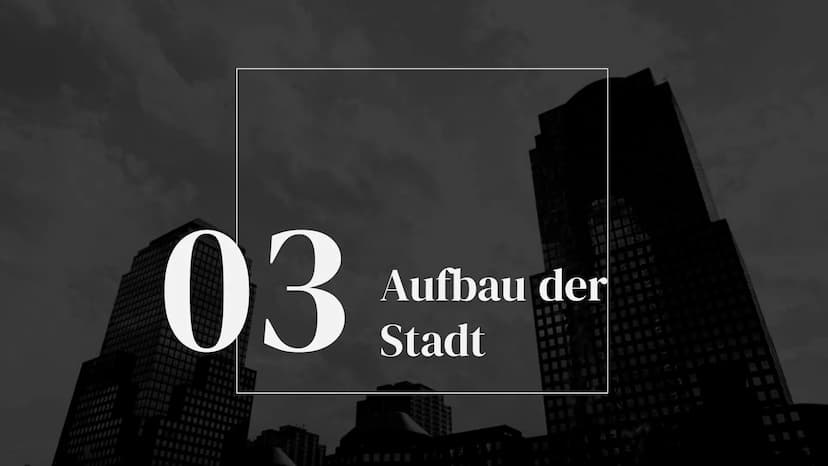 Nordamerikanische
Stadt
Viktoria 12/2
Erdkunde Inhaltsverzeichnis
04
Beispiele
01
Begriffe
05
Geschichte
02
Merkmale
06
Quellen
03
Aufbau de