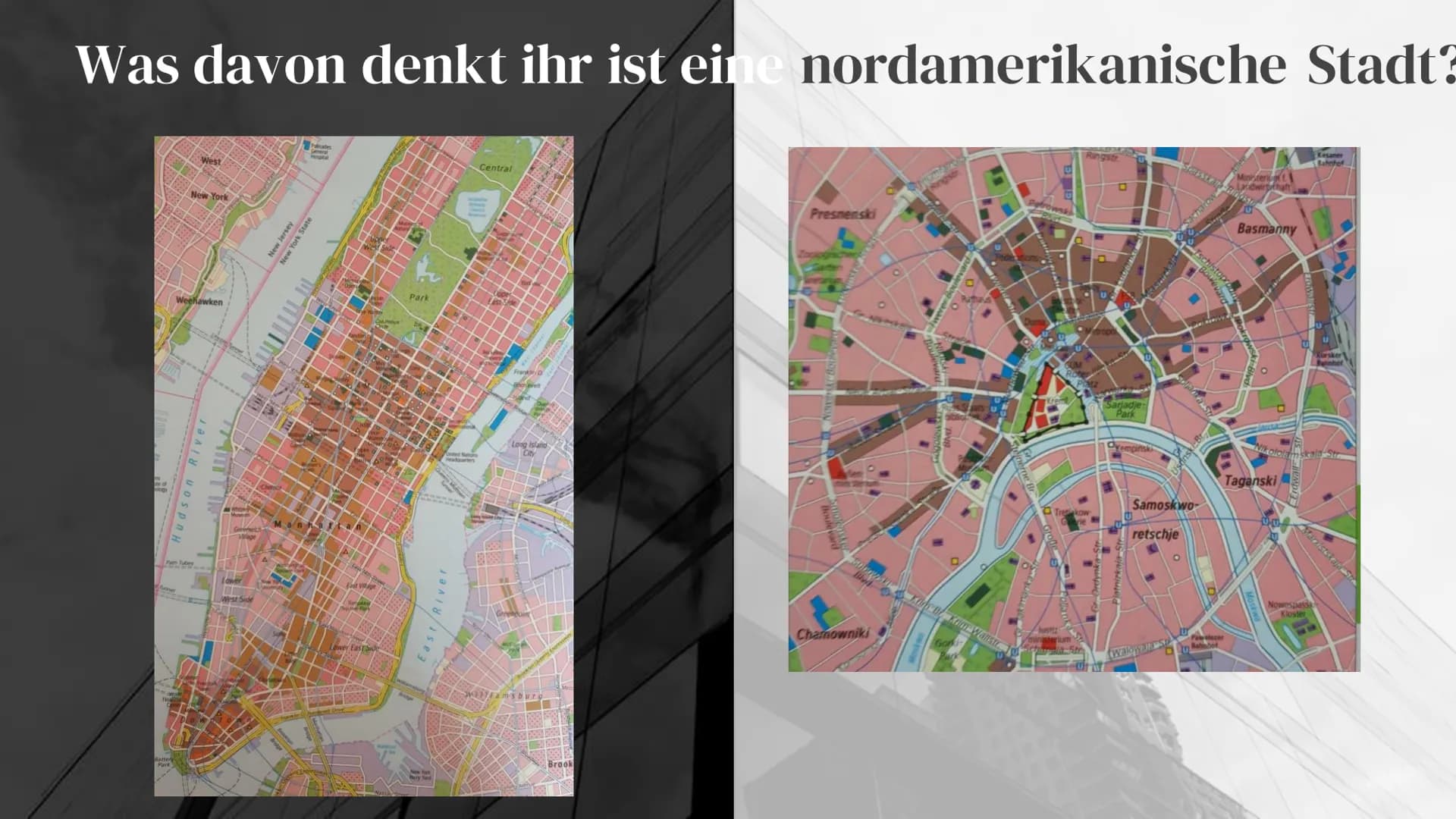 Nordamerikanische
Stadt
Viktoria 12/2
Erdkunde Inhaltsverzeichnis
04
Beispiele
01
Begriffe
05
Geschichte
02
Merkmale
06
Quellen
03
Aufbau de