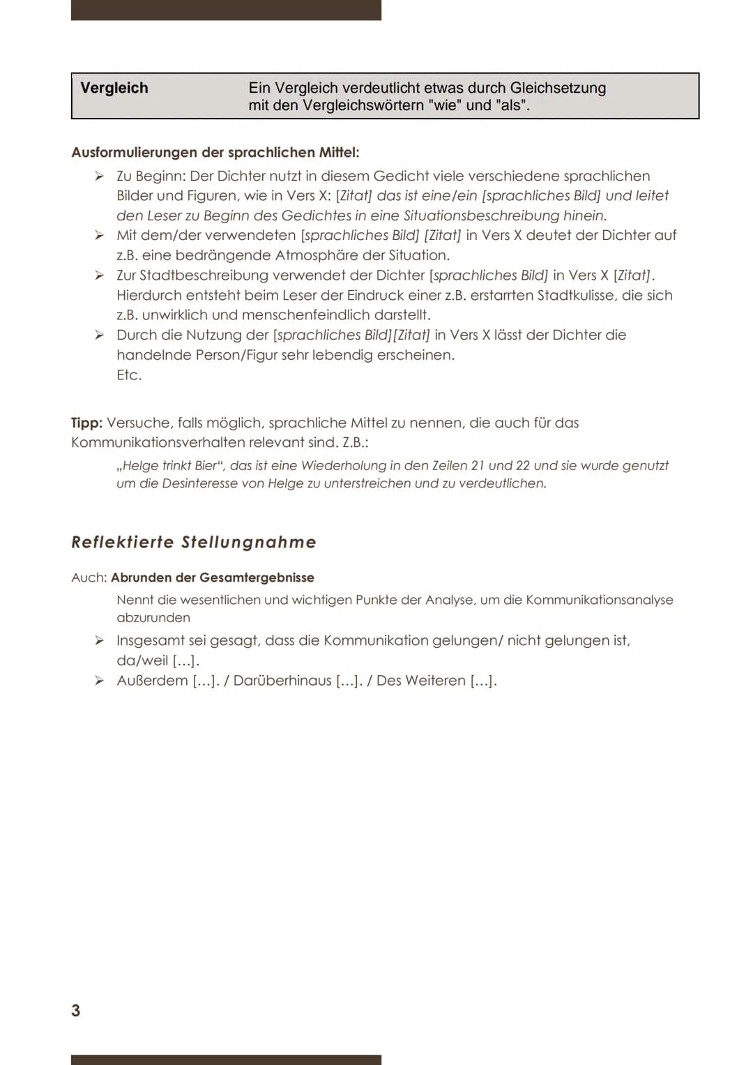 KOMMUNIKATIONSANALYSE IN KURZGESCHICHTEN
27. Oktober 2022 - Deutscharbeit
Die Einleitung
In der Kurzgeschichte [..."], das von [...] im Jahr