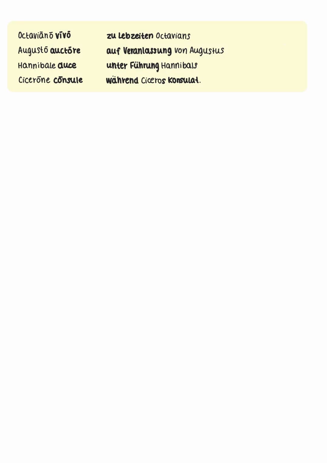 PARTIZIPIEN
1. PARTICIPIUM CONIUNCTUM (PC)
• Ein Partizip, welches wie eine adverbiale Bestimmung die Umstände einer
Handlung angibt und sic