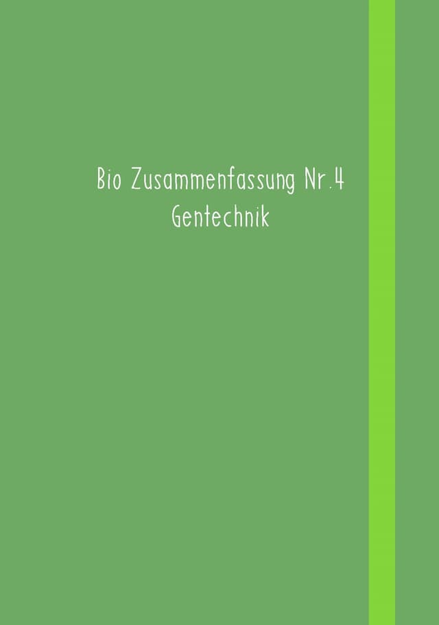 Know Gentechnik thumbnail