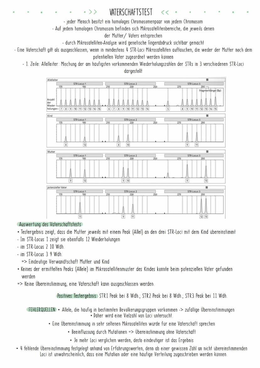 Bio Zusammenfassung Nr.4
Gentechnik DBG - Biologie Kursstufe 2
Checkliste für die letzte Bio-Klausur
PCR und Gelelektrophorese
* Materialien