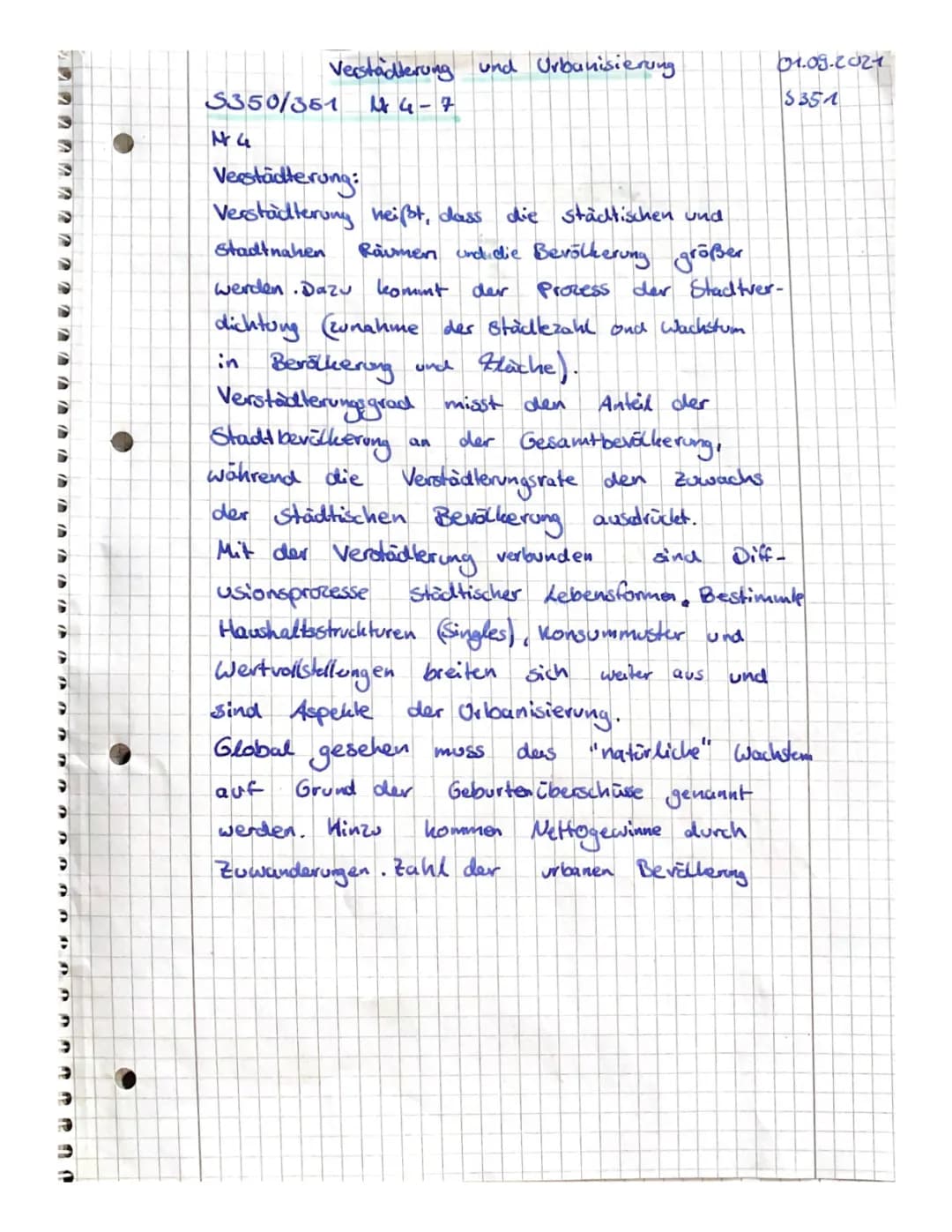 Verstädterung und Urbanisierung: Beispiele, Ursachen und Probleme