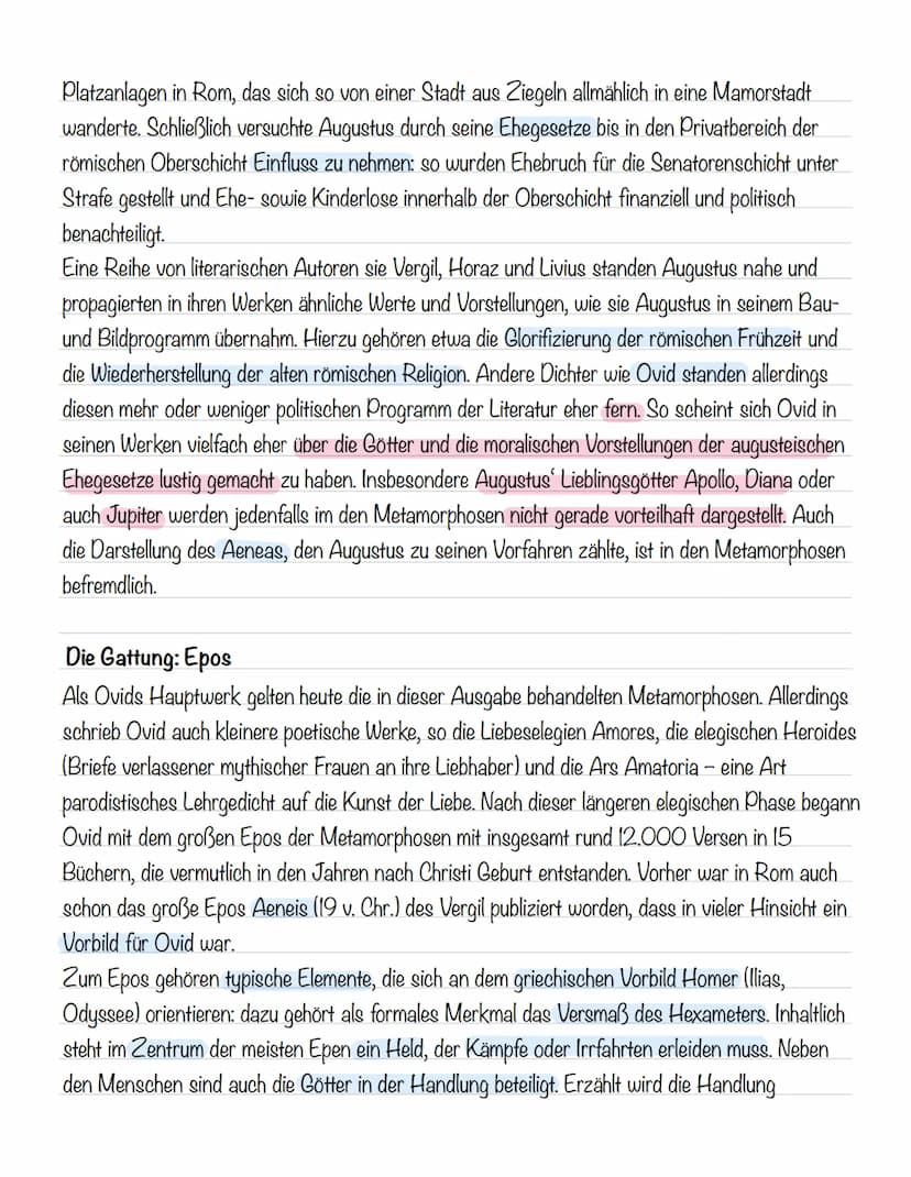  Ovid: Leben und Werk
Biographie und historische Hintergründe
Ovid (eigentlich Publius Ovidius Naso) gilt neben Vergil (70-19 v. Chr.) und H