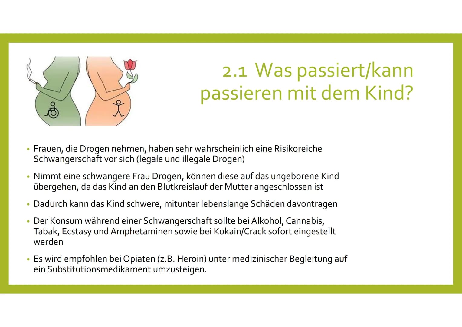 DROGEN UND SUCHT
Aileen
Klasse 8a
GFS, Biologie 1.
2.
3.
4.
Was ist Sucht?
1.1 Was machen die Drogen mit dem Körper
1.2 Ab wann ist man in e