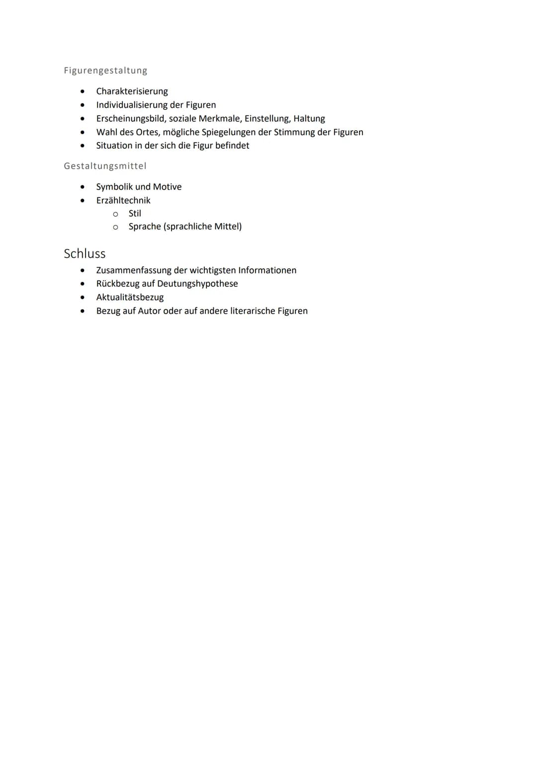 Interpretation epischer Texte
Einleitung
● Textausschnitt zusammenfassen
●
Autor, Titel, Erscheinungsjahr, Textart, Thema, Inhalt
→ Thema in