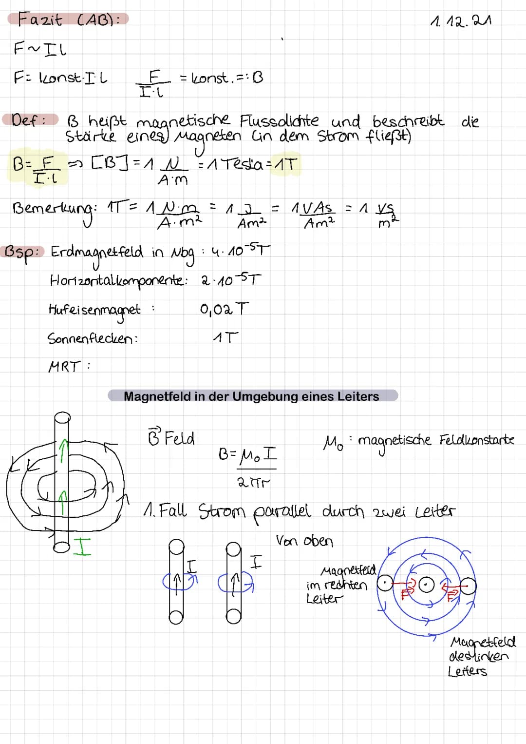 Statische magnetische Felder