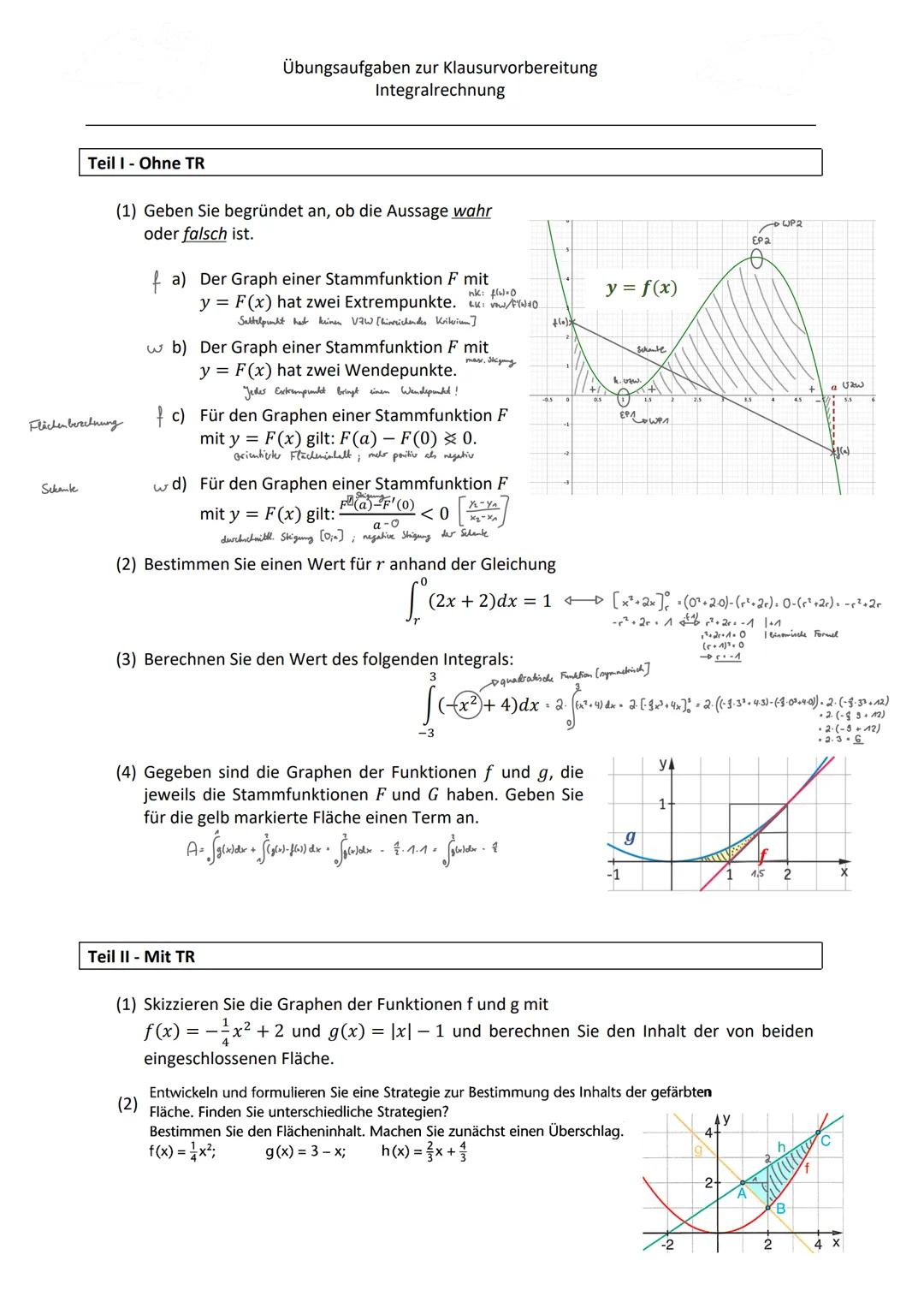 # Integral

rechnun

g

29.11.2021 # Matheklausur Nr.1 - 17. November

Integralrechnung

Von der Änderung zum Bestand

wasser läuft zu und a