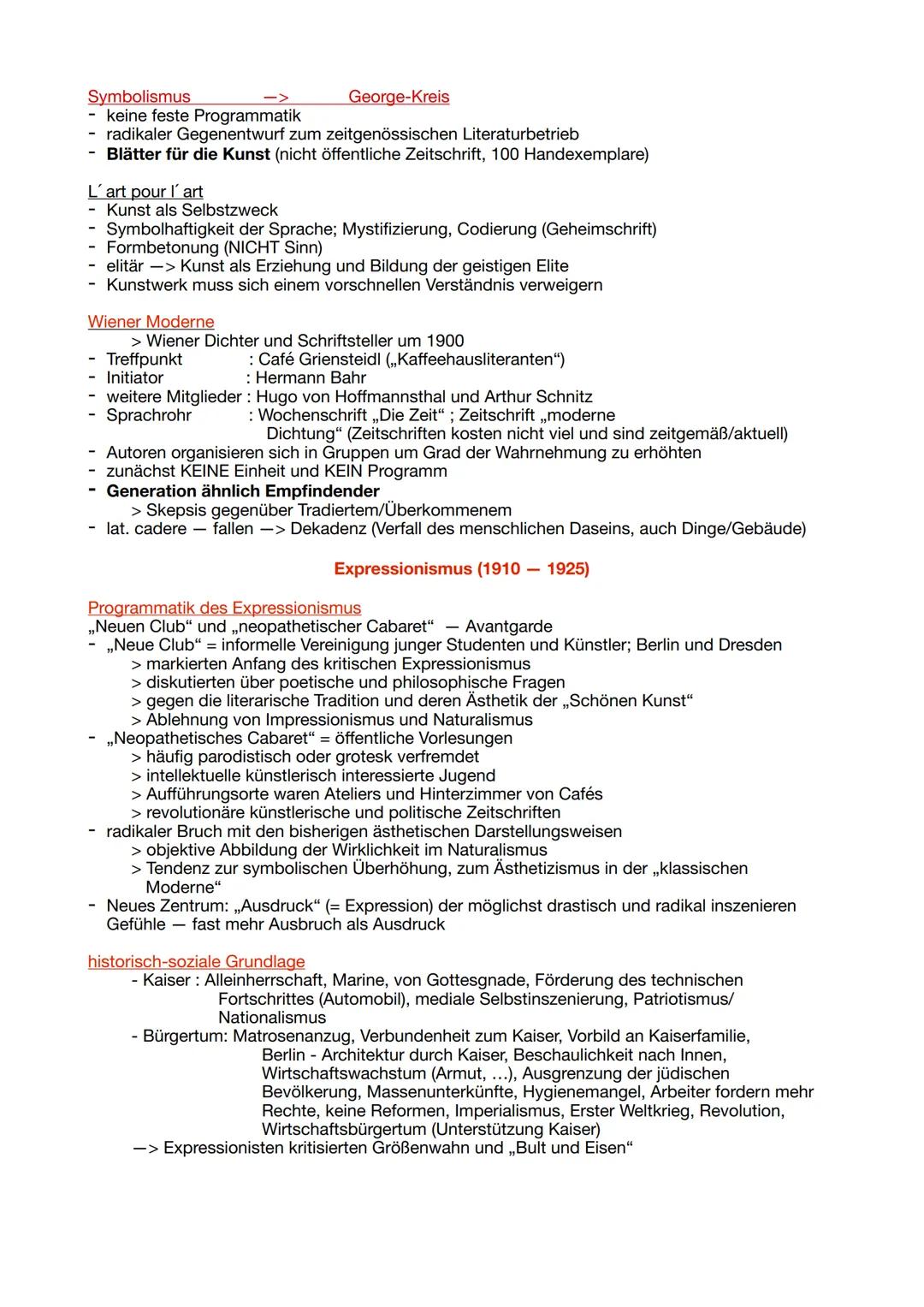 Naturalismus (1880-1900)

Literarische Reaktion auf rasanten Zivilisationsprozess im 19. Jh. (Fortsetzung
Modernisierungsprozess)
- Urbanisi