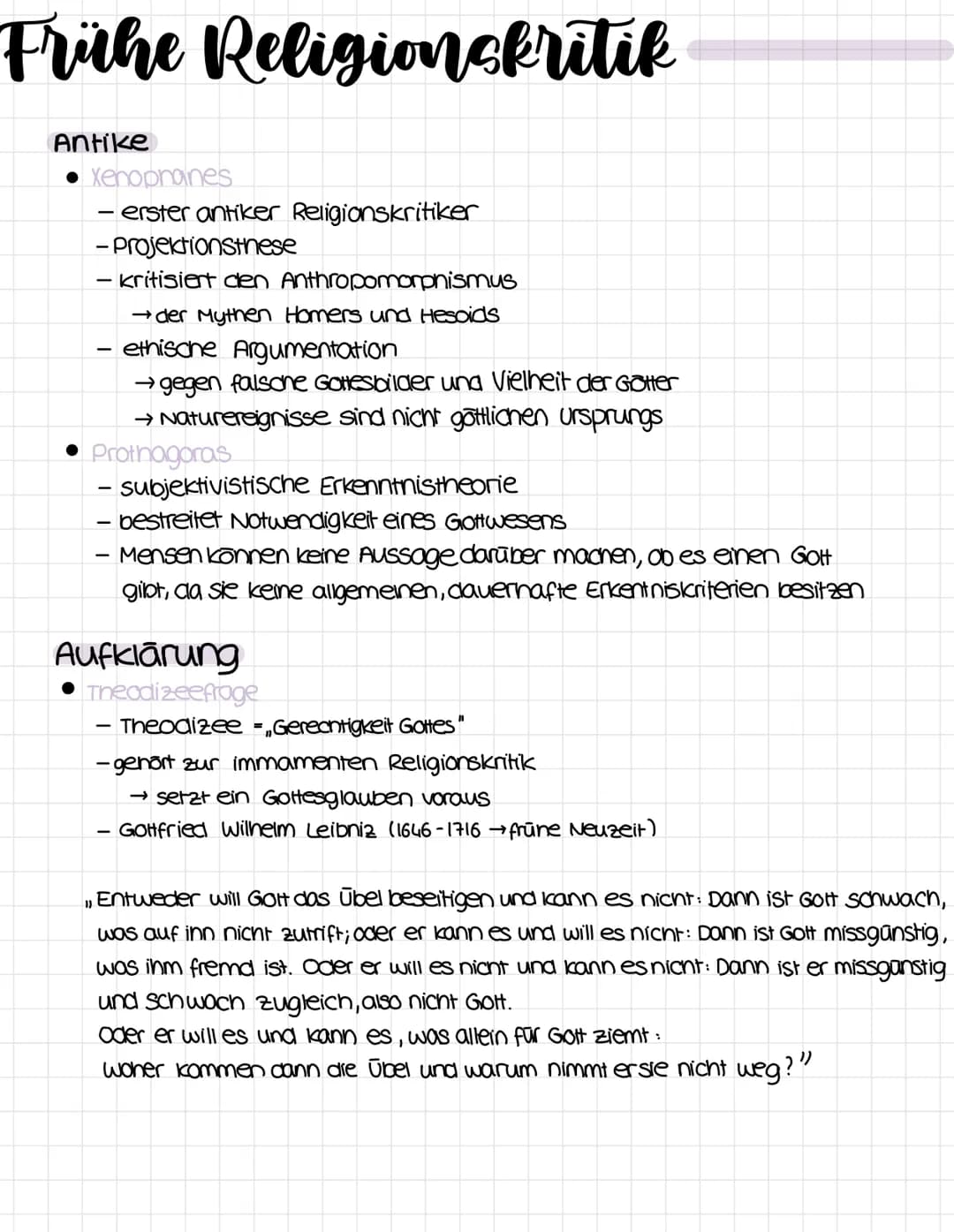 Religion
Monotheismus
• Glaube an einen einzigen, allmächtigen Gott
• Schrift- oder Buchreligion
→, heilige Bücher" als Grundlage
• abranami