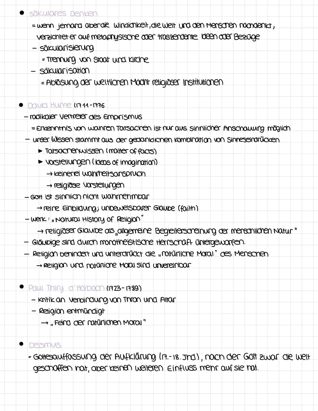 Religion
Monotheismus
• Glaube an einen einzigen, allmächtigen Gott
• Schrift- oder Buchreligion
→, heilige Bücher" als Grundlage
• abranami