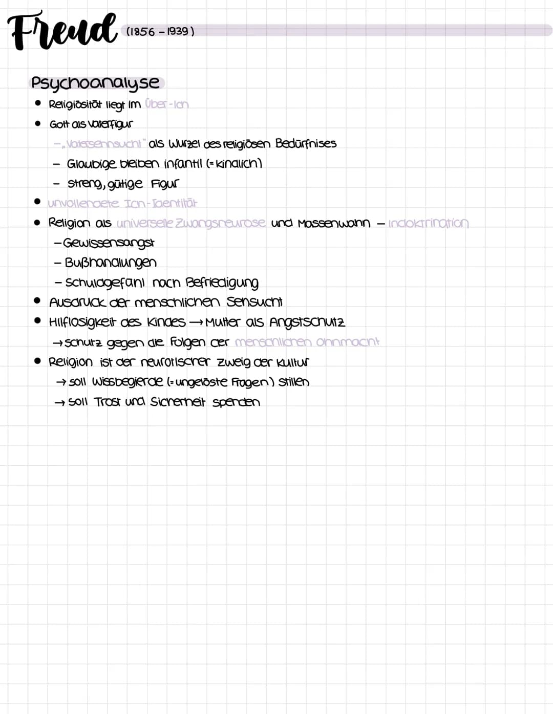 Religion
Monotheismus
• Glaube an einen einzigen, allmächtigen Gott
• Schrift- oder Buchreligion
→, heilige Bücher" als Grundlage
• abranami