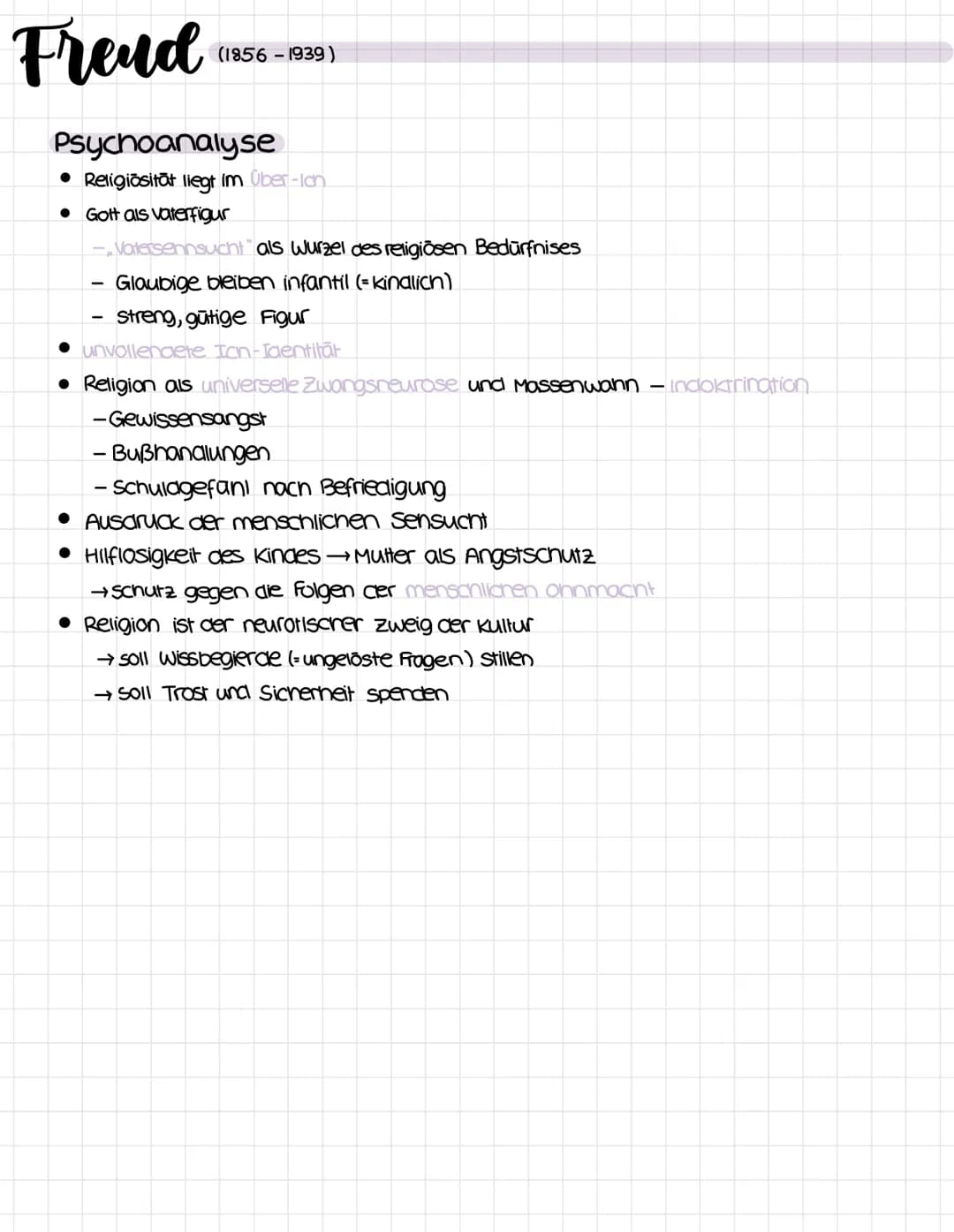 Religion
Monotheismus
• Glaube an einen einzigen, allmächtigen Gott
• Schrift- oder Buchreligion
→, heilige Bücher" als Grundlage
• abranami