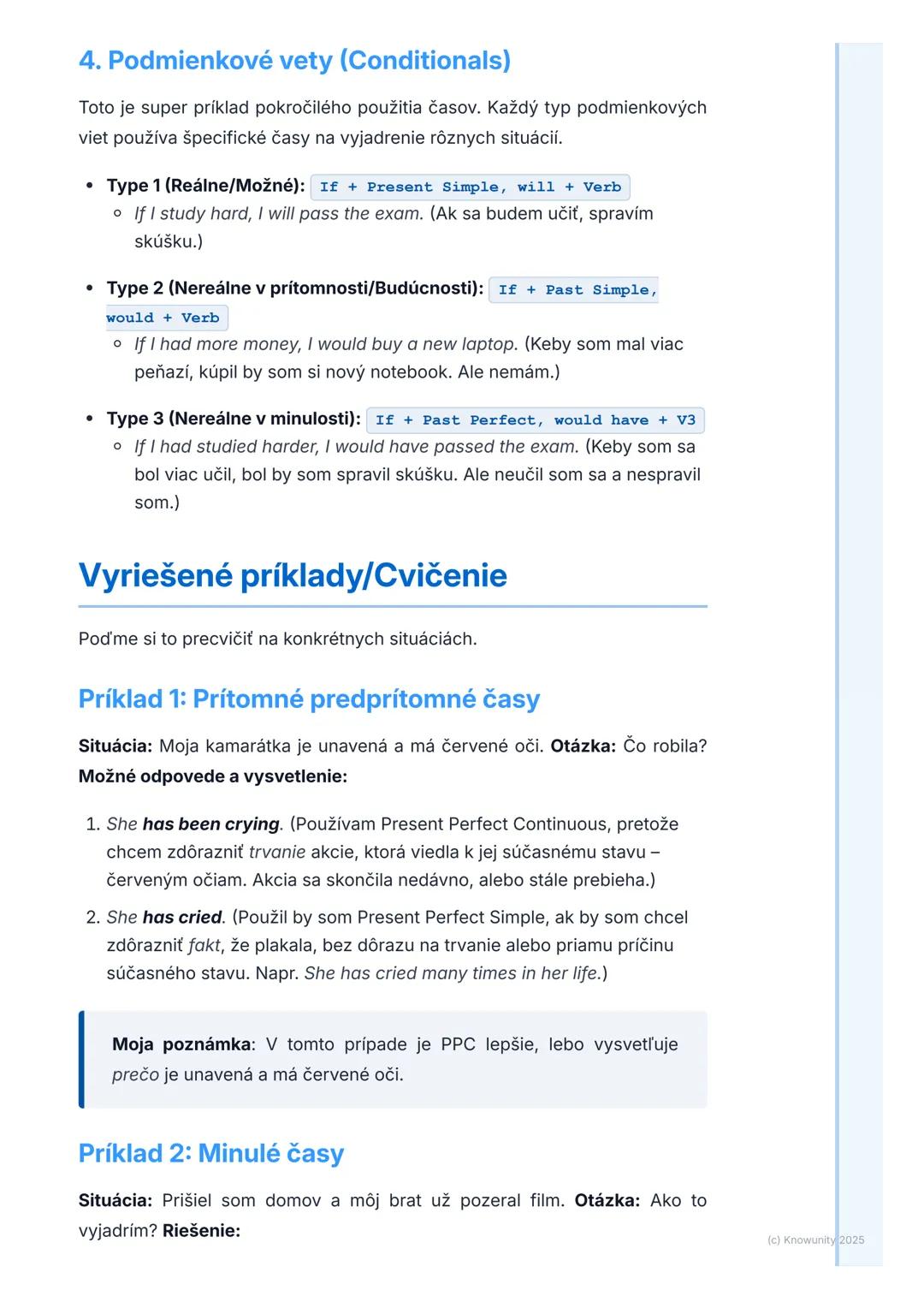 # Časy a ich pokročilé použitie

Prehľad/Úvod

Takže, naša angličtina. Časy sú základ, ale už sme sa učili, že to nie je len o
tom, či sa ni