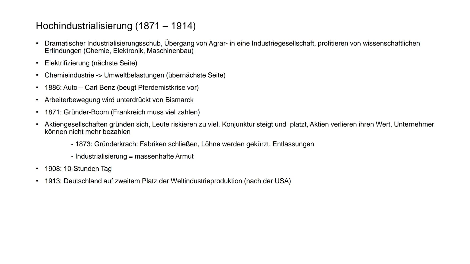 Industrialisierung und Soziale Frage Gliederung
1.
Zeitlicher Überblick
2. Industrialisierung in England (Dampfmaschine)
3.
Deutscher Bund
4