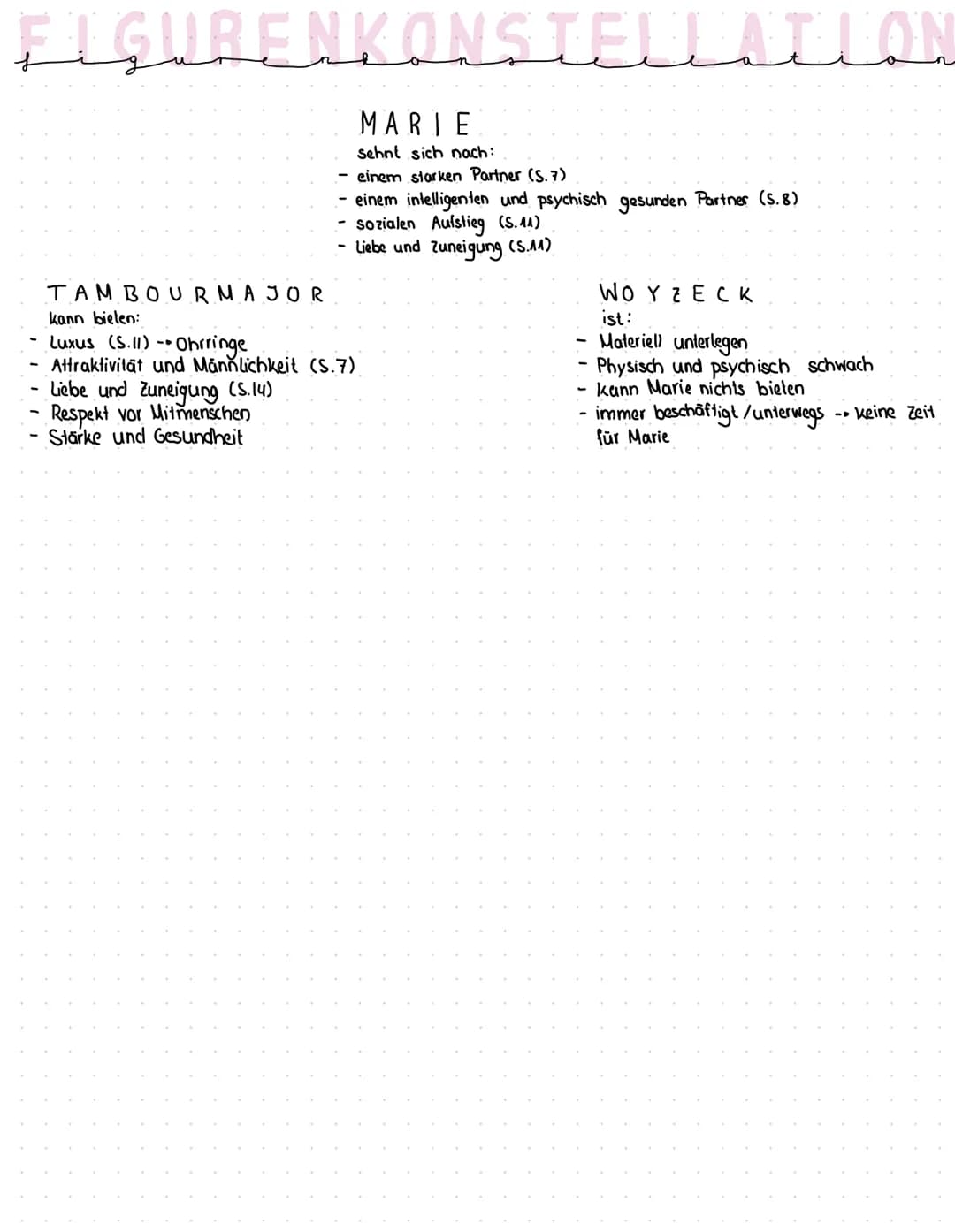 Deutsch Klausur-Woyzeck Dramenszenenanalyse
DRAKENSZENENANALY
(1) Einleitung.
:·•Textsorte, Titel, Autor, Entstehungszeit, Thema des Dramas)