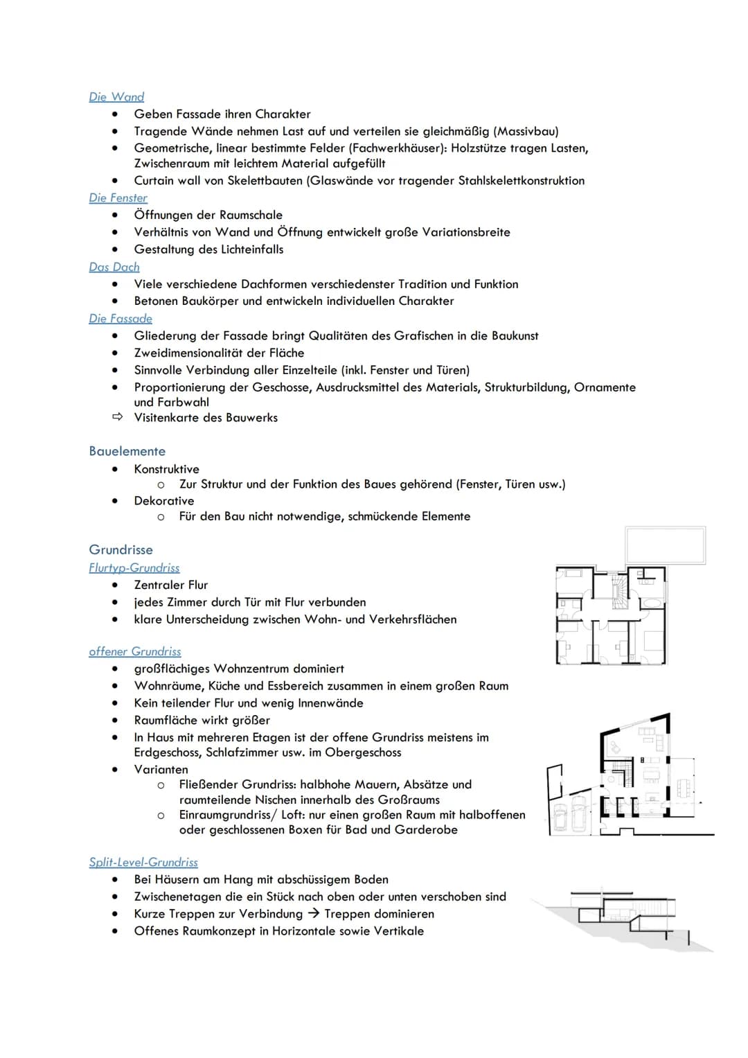 Kunst Q3
Inhalt
Q3.1 Ausdrucksmöglichkeiten von Architektur im Spannungsfeld von Weltverständnis und
künstlerischem Anspruch
Die Moderne
All