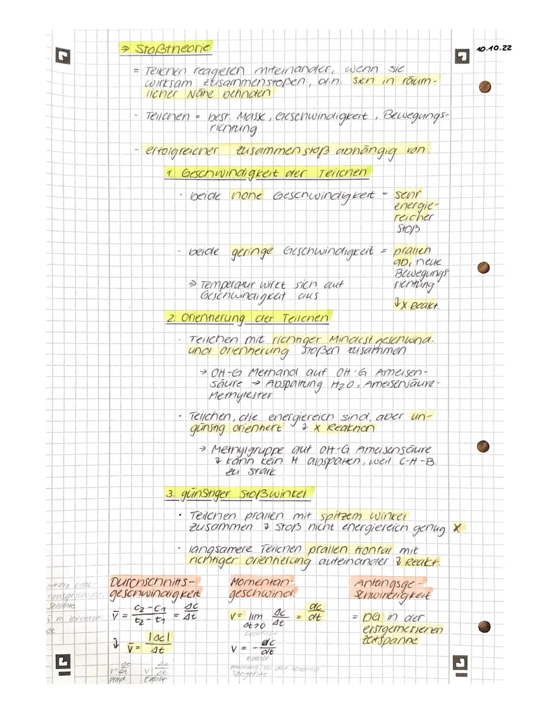 24
26.9.22
2. Chemische Gleichgewichte F
Ammoniakisg. (c.25) und Samsaure (cons. 25+)
6 in roum. None bringen
NH3 (ag) + HCl(aq) = NH4Cl (s)