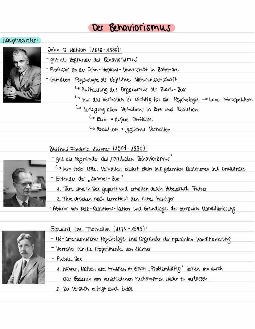  Definition:
Wissenschaft von Erleben und Verhalten des Menschen
Verhalten:
Erleben:
nicht von Außen zu beobachten.
Zustände und Vorgänge in