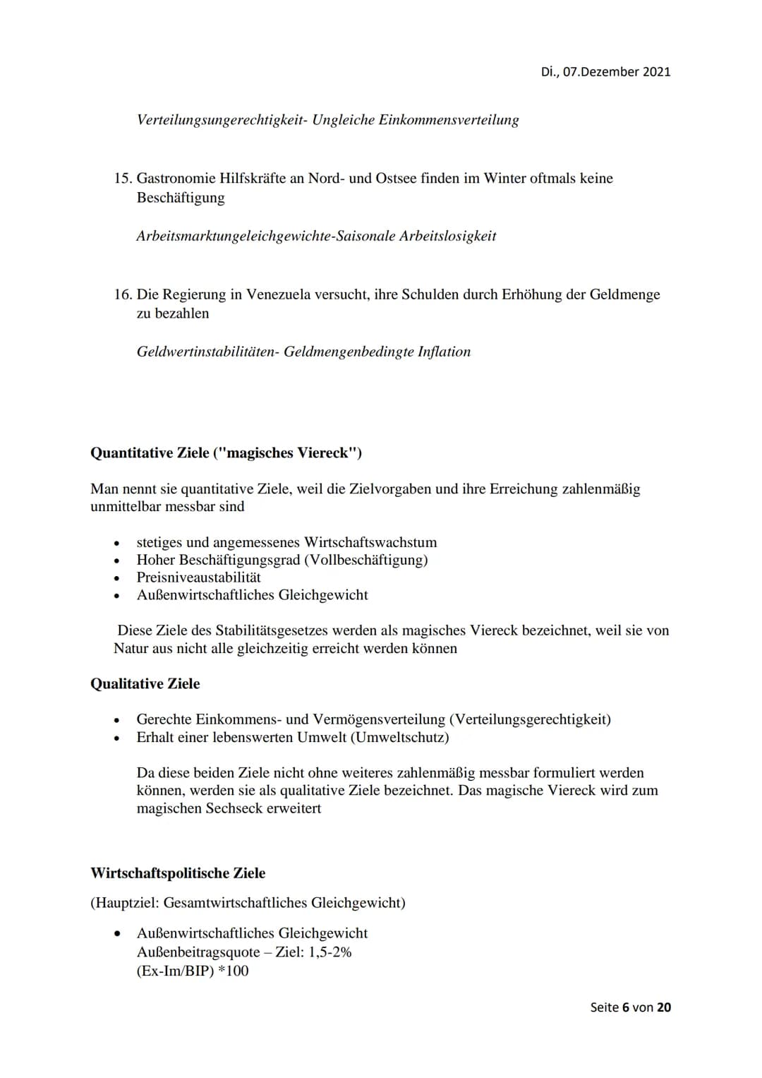 Grundlagen der Wirtschaftspolitik
Wirtschaftspolitische Problemfelder
Problemfeld Nr. 1: Konjunkturschwankungen
Unter Konjunkturschwankungen