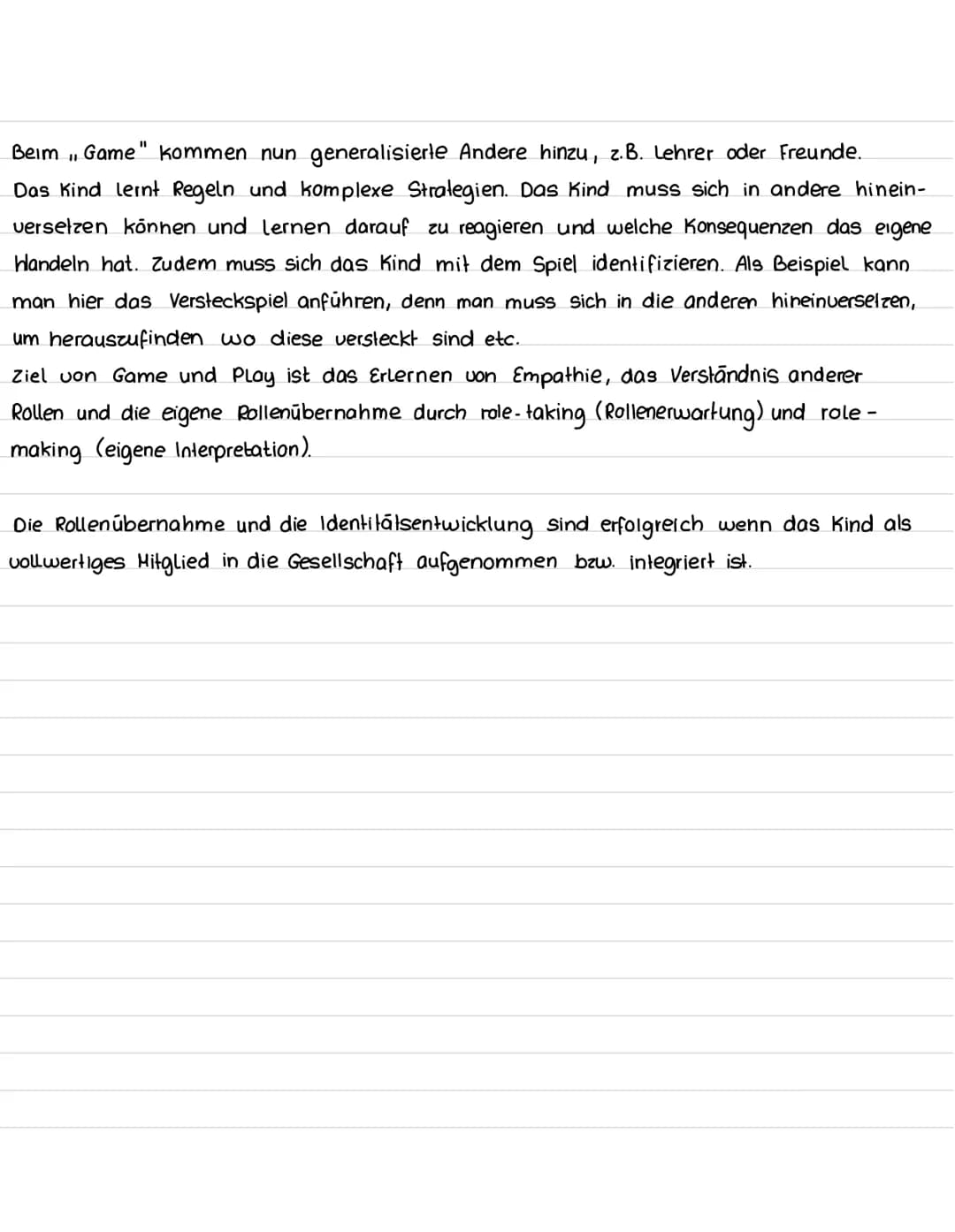 George Herbert Mead - Identitätsbildung im Zuge der Rollenübernahme
George Herbert Mead entwickelte in den 1930er Jahren eine Theorie zur Id