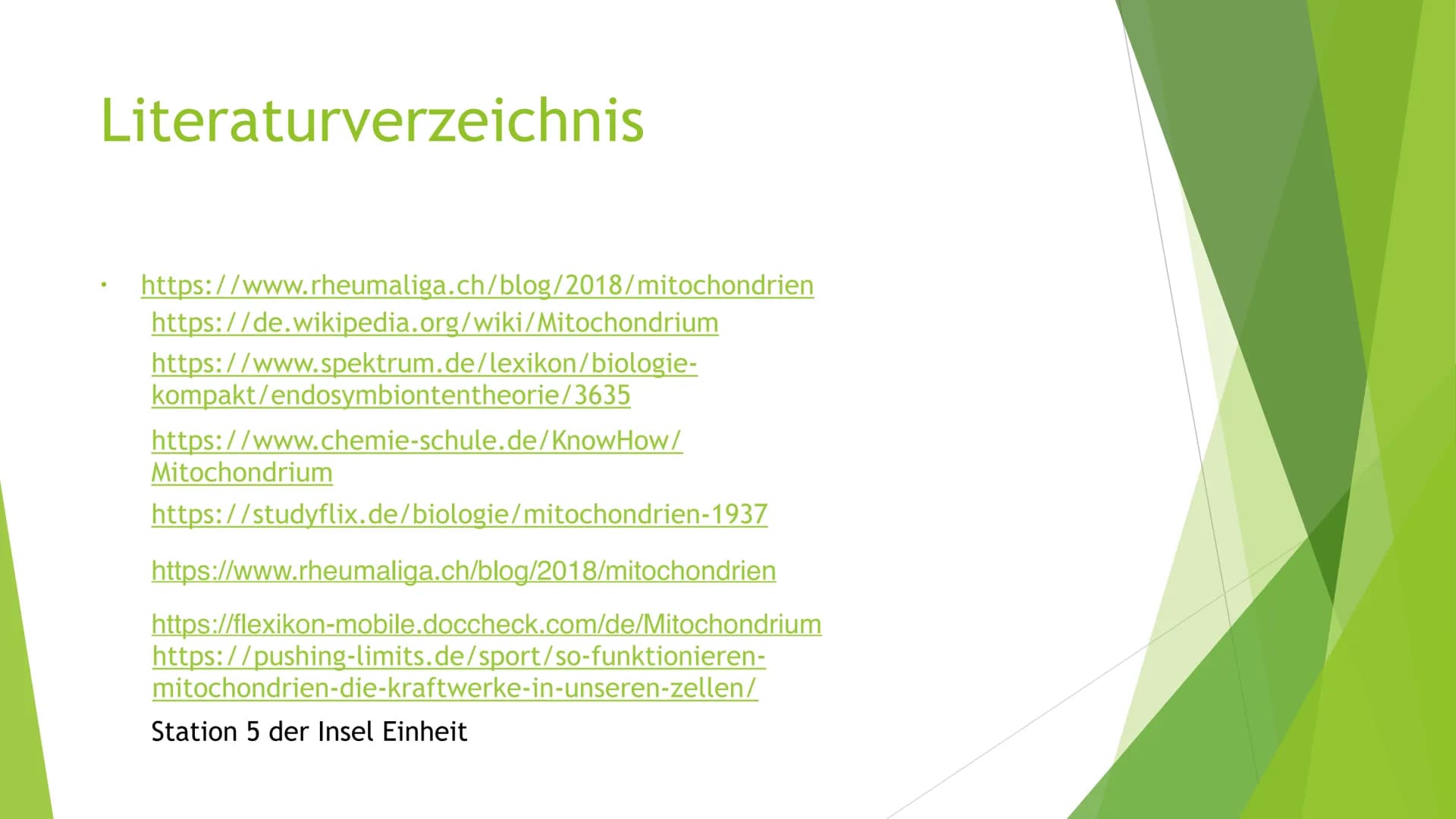 Mitochondrien
Eine Präsentation von XY Inhaltsverzeichnis
Was sind Mitochondrien?
Aufbau
Entstehung
Funktion
Quellen
totes
https://pushing-l