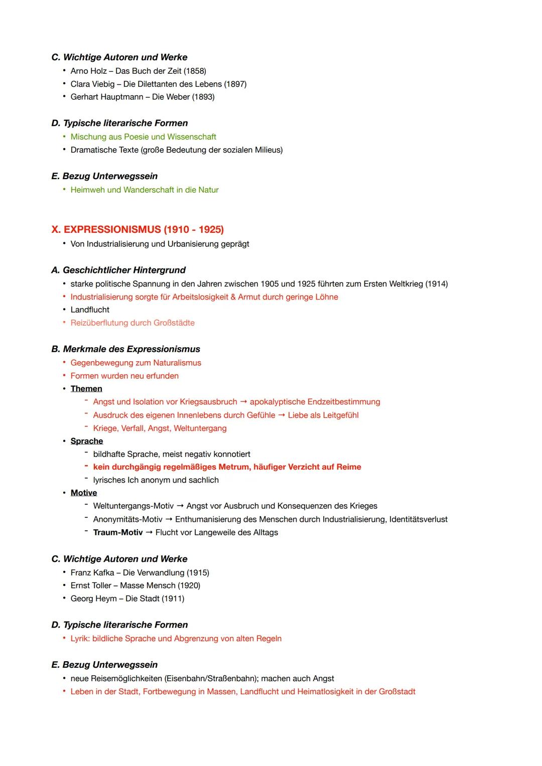 --- OCR Start ---
Epochen
I. BAROCK (1600-1720)
A. Geschichtlicher Hintergrund
Politik: dreißig-jähriger Krieg, Absolutismus, Kleinstaaterei