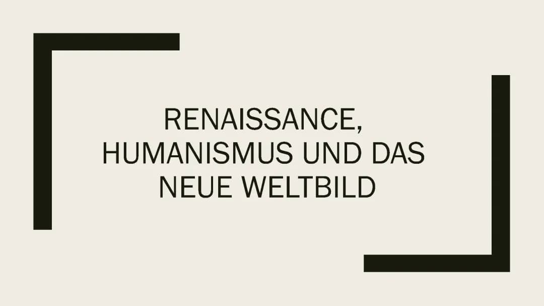 Renaissance und Humanismus einfach erklärt: Wichtige Fakten für Kinder