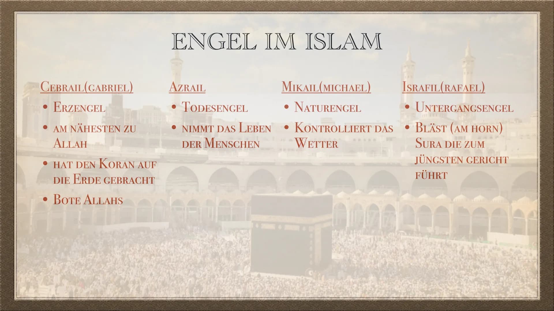 
<h2 id="diebedeutungder5sulendesislam">Die Bedeutung der 5 Säulen des Islam</h2>
<p>Die 5 Säulen des Islam symbolisieren die grundlegenden 