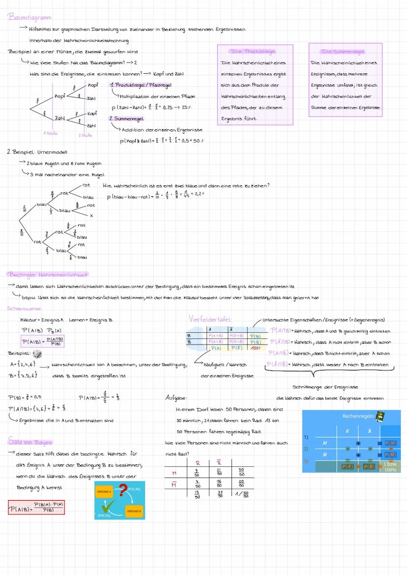 Wahrscheinlichkeitstheorie
Die Wahrscheinlichkeitstheorie ist eine mathematisches Modell zur Beschreibung
empirischer Sachverhalte, bei dene