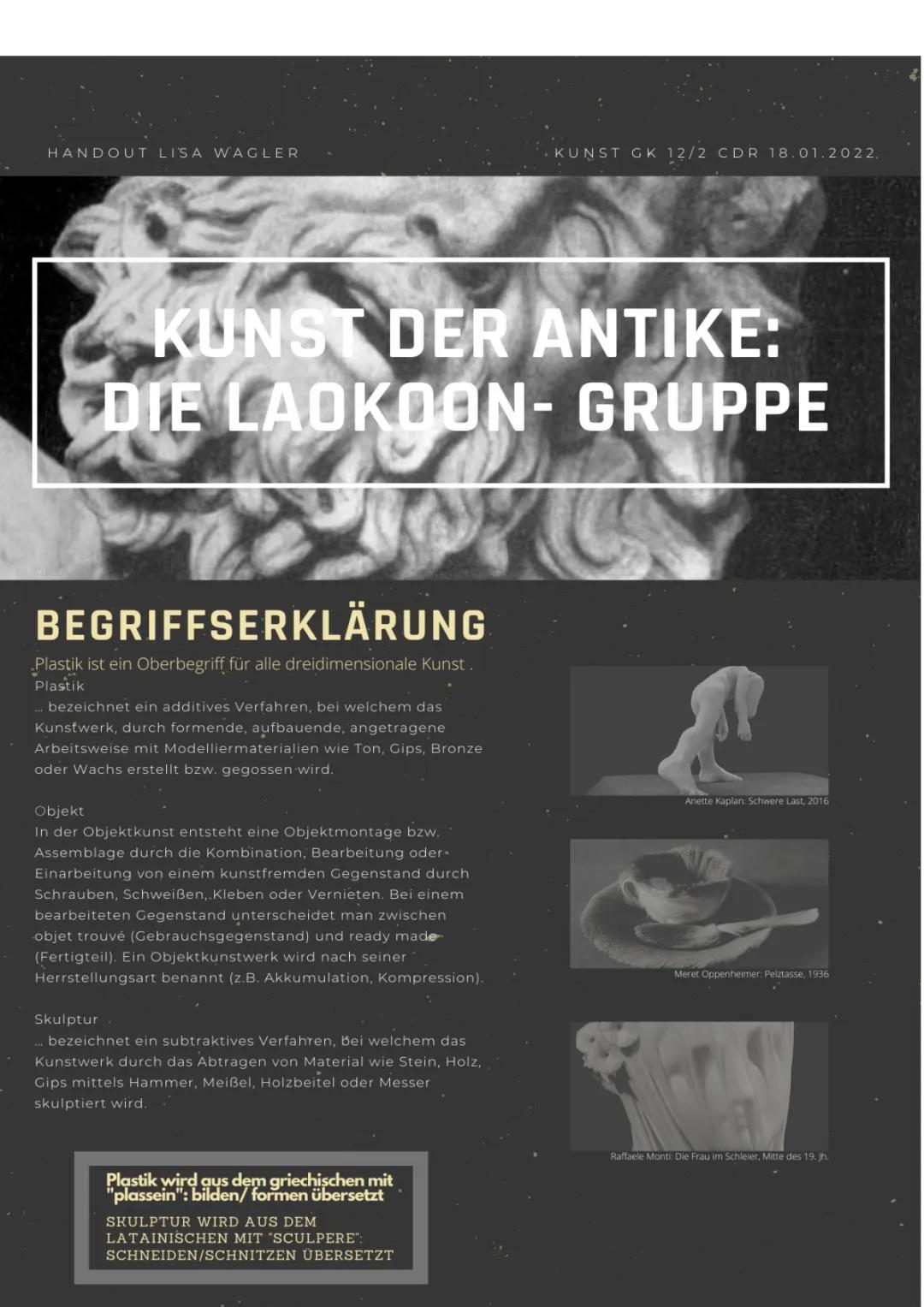 Kunst der Antike, Analyse Laokoongruppe