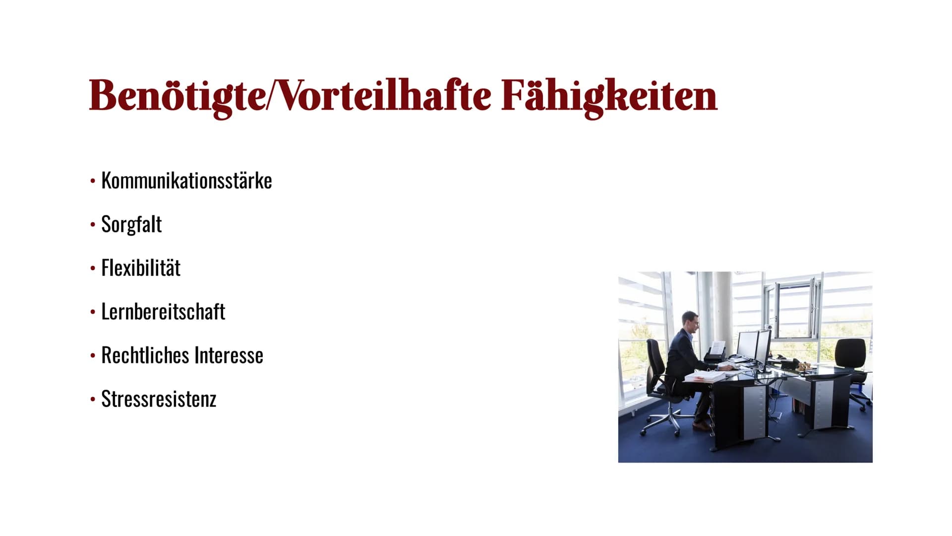 Berufsbild-
Steuerfachangestellte/r Inhaltsverzeichnis
●
●
●
●
●
Wieso der Beruf: Steuerfachangestellte/r ?
Der benötigte Schulabschluss
Ben