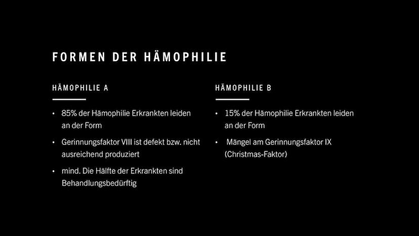 09
99
HÄMOPHILIE
FO
0.0
0
a
0 INHALT:
Was ist Hämophilie ?
Symptome
Formen der Hämophilie
Vererbung der Bluterkrankheit
Behandlung
Quellen W