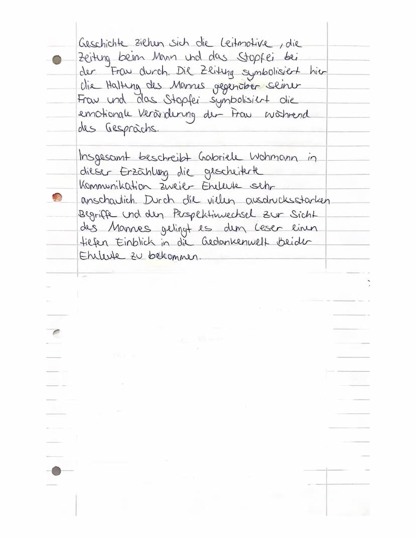 Gabriele Wohmann: Schönes goldenes Haar (1968)
Frau
Mann
dich
„Ich versteh
nicht", sagte sie, „, sowas
von Gleichgültigkeit
versteh ich einf