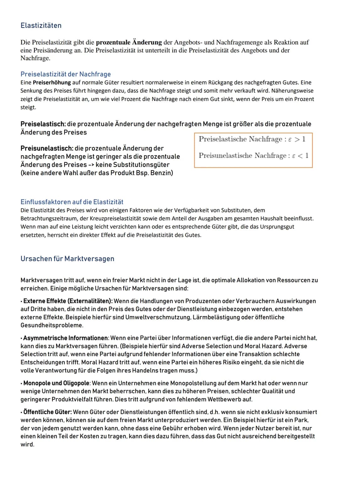 Marktmodell und Preisbildung
Prozess der Preisbildung auf dem vollkommenen Markt
Was versteht man unter einem vollkommendem Markt?
Das Model