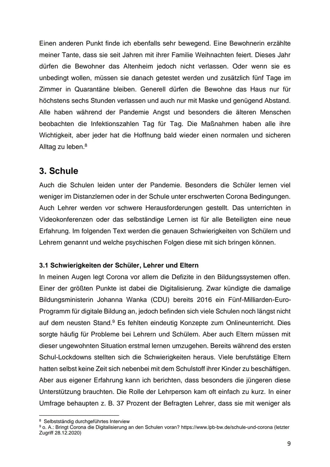 Freiherr-vom-Stein Gymnasium
Corona
Welt, Wirtschaft und Gesellschaft in der Pandemie
Risikogebiet
Name: Lea Rubin
Kurs: Sozialwissenschafte