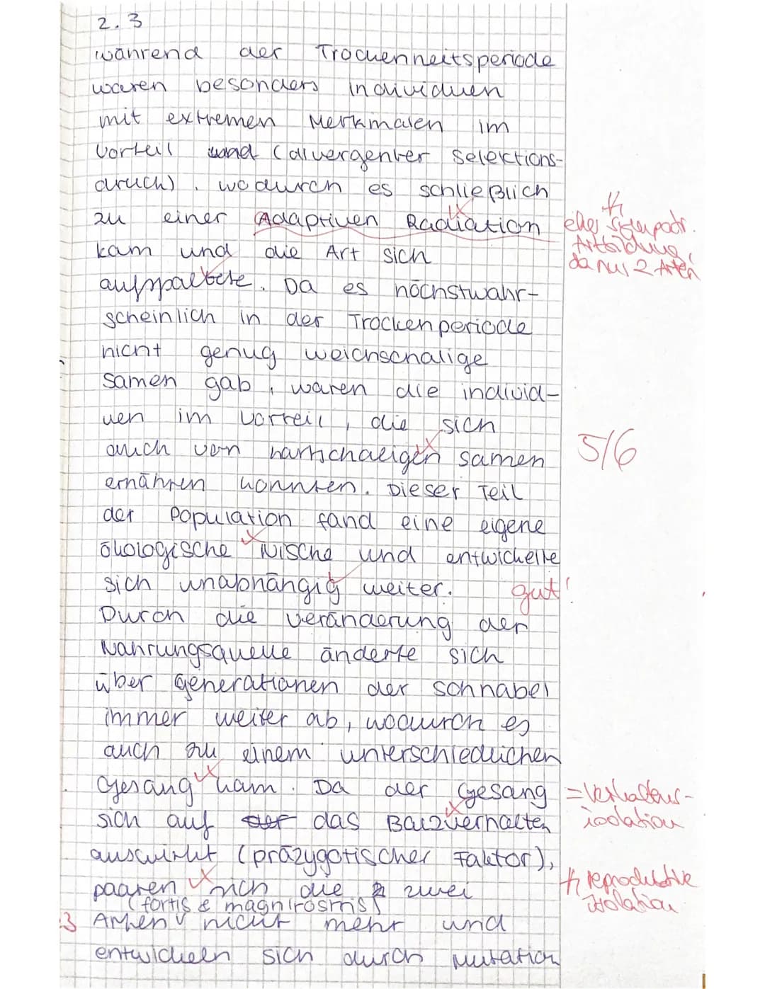 Name:
1.2
Schulaufgabe aus der Biologie (ABA (12/1)
am 17.11.2023
Achten Sie auf eine saubere, äußere Form und die korrekte Verwendung der F