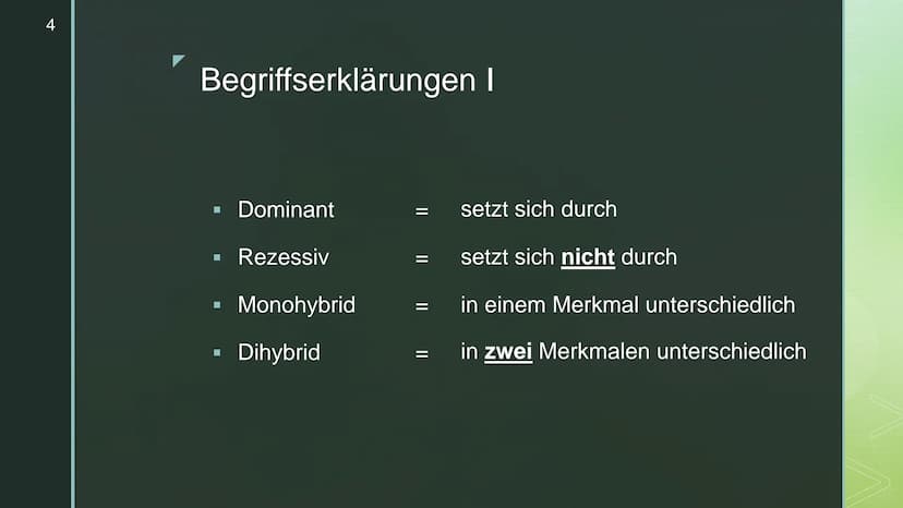 Vererbung - Die
Mendelschen Regeln
Genetik
Schunk, Nele, Q1c 2
Inhaltsverzeichnis
▪ Wer war Gregor Mendel?
Begriffserklärungen
▪ Die drei Me