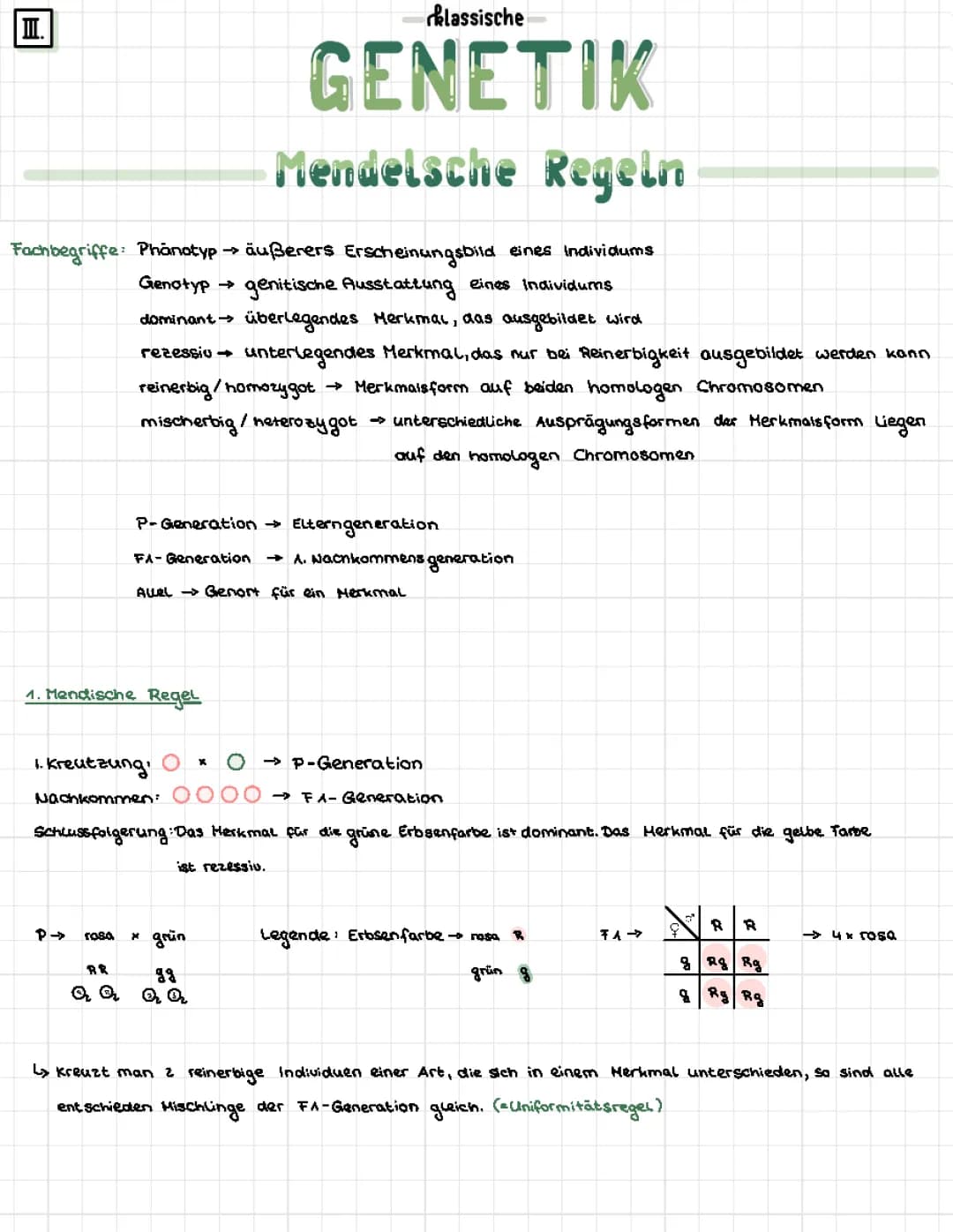mendische regeln