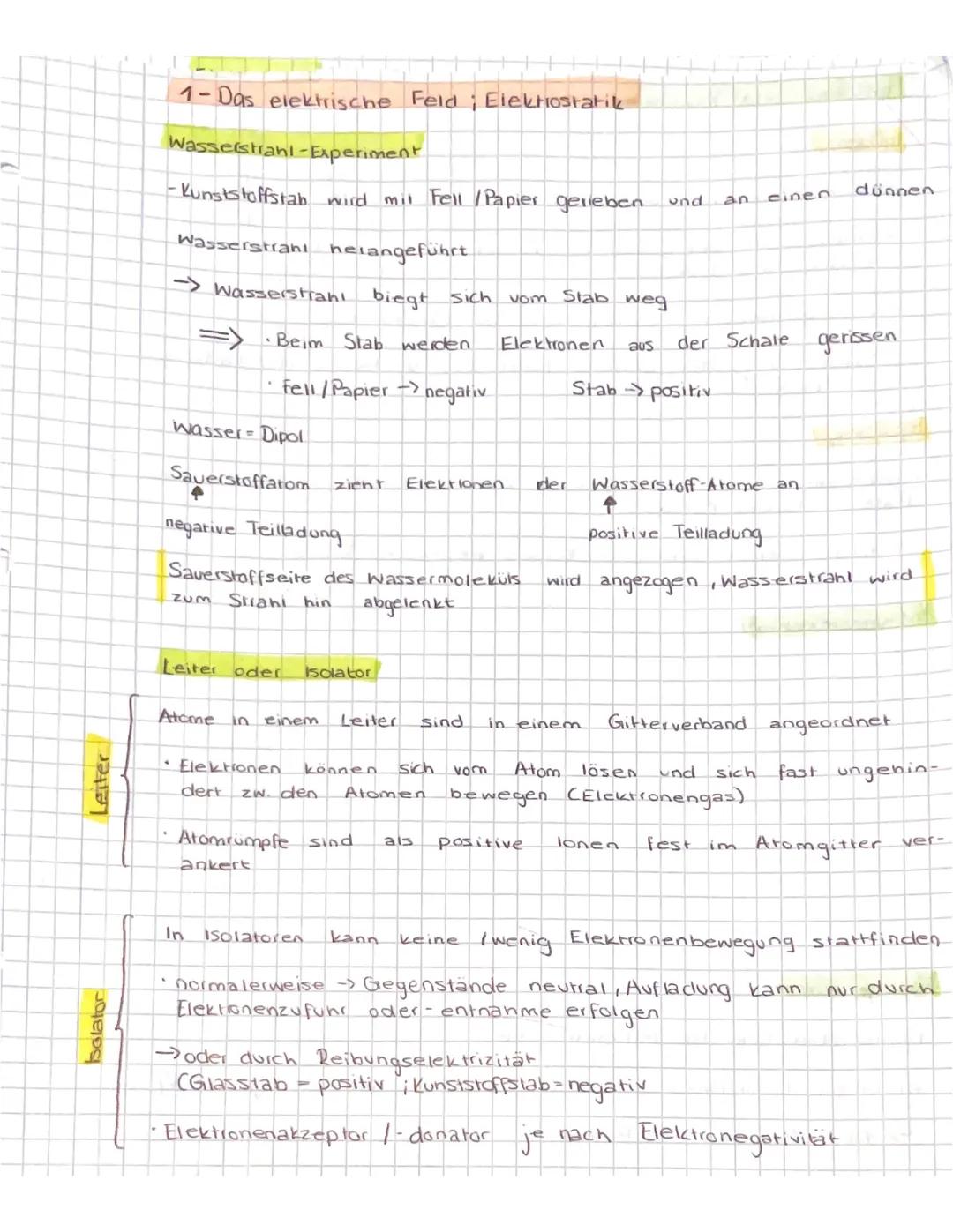 Formelblatt für die Klausur Q1 am 09.11.2021 zum Themenfeld "Elektrisches Feld"
Präsentation
2 Elektr. Feldstärke
3 Feldbegriff
5 Der Konden