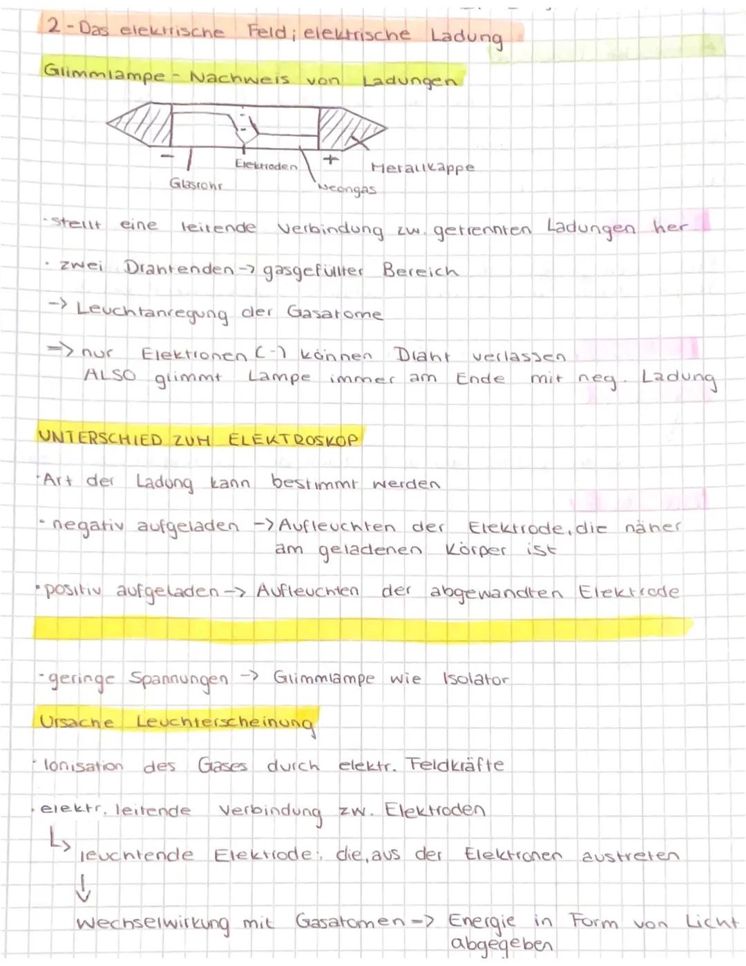 Formelblatt für die Klausur Q1 am 09.11.2021 zum Themenfeld "Elektrisches Feld"
Präsentation
2 Elektr. Feldstärke
3 Feldbegriff
5 Der Konden