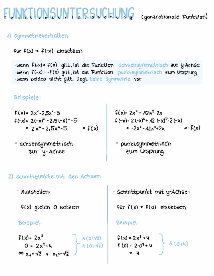 Know Lernzettel Funktionsuntersuchung  thumbnail