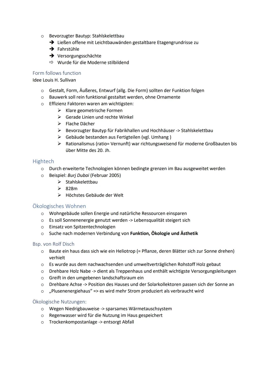Kunst Zusammenfassung Q12/1 Architektur
Sakralarchitektur
=Bauwerke die religiösen Zwecken dienen
O Müssen in Größe und Gestalt dem Sitz ein