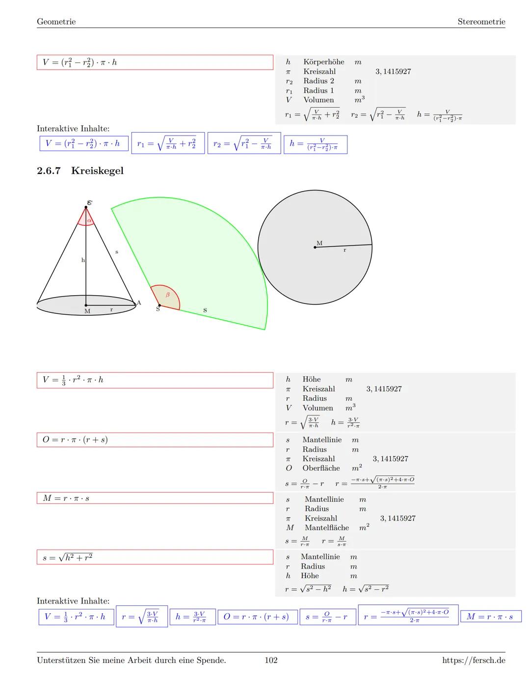 Inhaltsverzeichnis
1 Algebra
1.1 Grundlagen
Formelsammlung Mathematik
1.1.1 Mengen
1.1.2 Mengenoperationen
1.1.3 Zahlenmengen
1.1.4 Primfakt