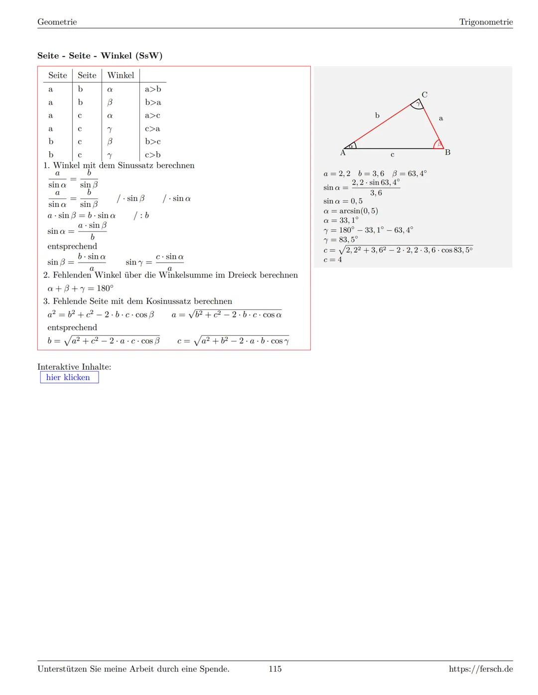 Inhaltsverzeichnis
1 Algebra
1.1 Grundlagen
Formelsammlung Mathematik
1.1.1 Mengen
1.1.2 Mengenoperationen
1.1.3 Zahlenmengen
1.1.4 Primfakt