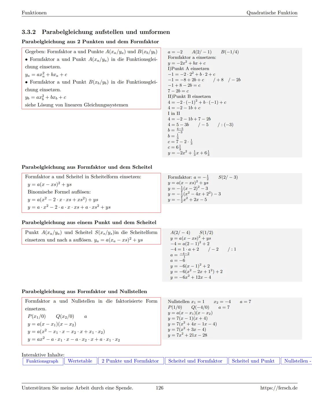 Inhaltsverzeichnis
1 Algebra
1.1 Grundlagen
Formelsammlung Mathematik
1.1.1 Mengen
1.1.2 Mengenoperationen
1.1.3 Zahlenmengen
1.1.4 Primfakt