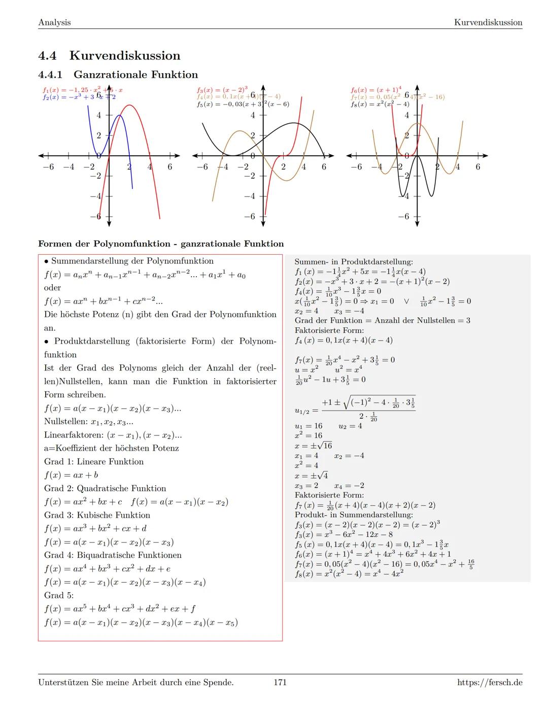 Inhaltsverzeichnis
1 Algebra
1.1 Grundlagen
Formelsammlung Mathematik
1.1.1 Mengen
1.1.2 Mengenoperationen
1.1.3 Zahlenmengen
1.1.4 Primfakt